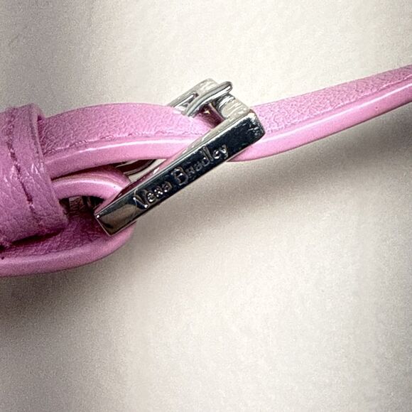 Vera Bradley Satchel Tropical Paradise Purse Handle Strap Pink & Green Floral - Picture 13 of 13